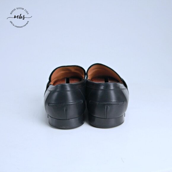 Gucci Cirano Signature Penny Loafers Black Men Gucci's Size 9 - Picture 6 of 16